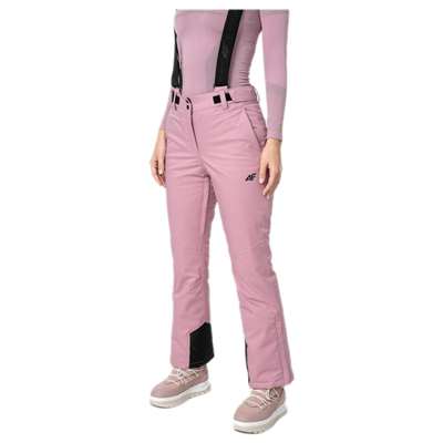 Pantaloni de schi de damă 4F SPDN002 roz închis